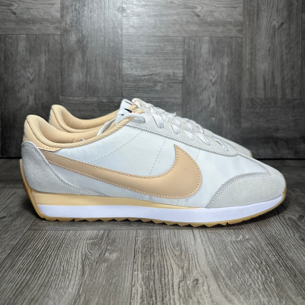 Nike Pacific Women 10.5 White Suede Gum Retro NEW HM4771-107